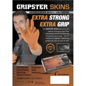 Gripster Skins Orange Fishscale Grip Glove