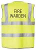 Fire Warden Printed Vest