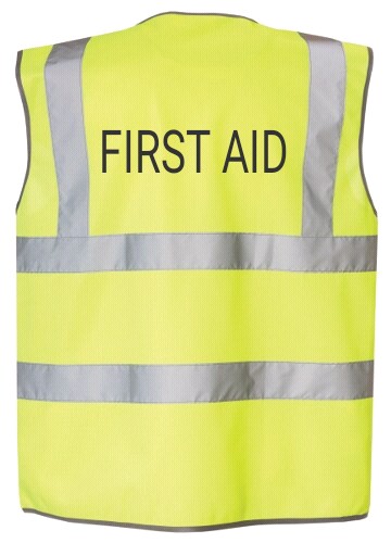 First Aid Printed Vest